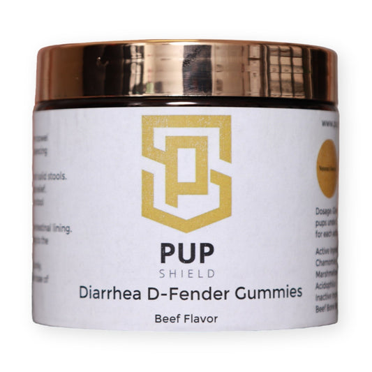 Diarrhea gummy supplement for dogs